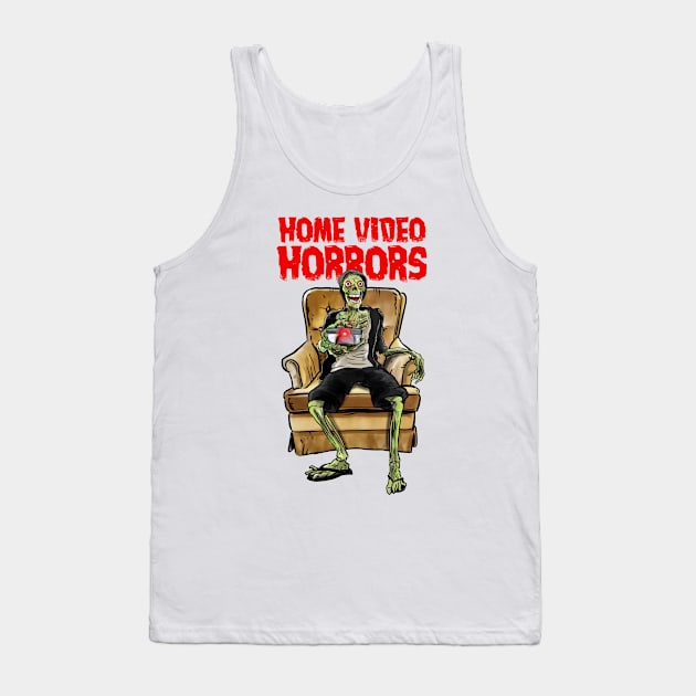 Home Video Horrors - Armchair Zombie Tank Top by Home Video Horrors